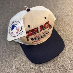 Vintage Ozzie Smith Weekend Hat Snapback Cap MLB Baseball St Louis Cardinals 90s